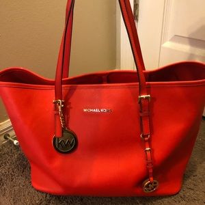 Micheal Kors Red Purse